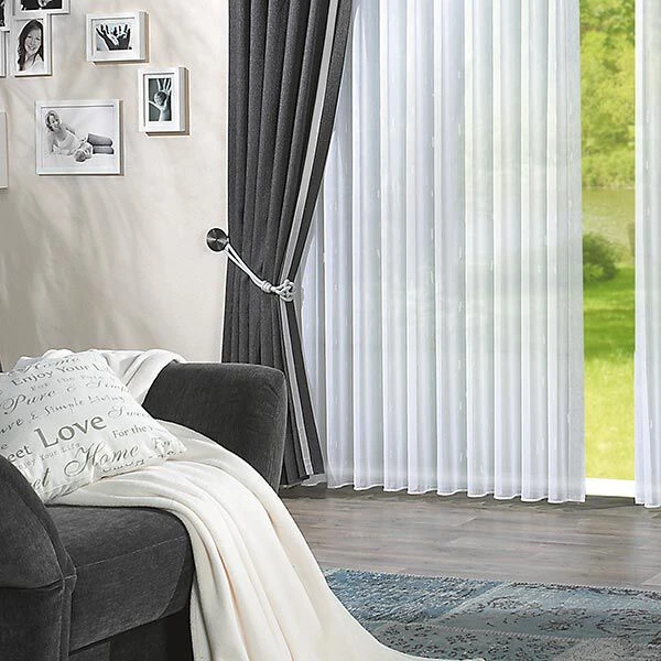 Knot Tiebacks, Adjustable Length – Light Grey | Gerster 5 Knot Tiebacks, Adjustable Length – Light Grey | Gerster - Image 3