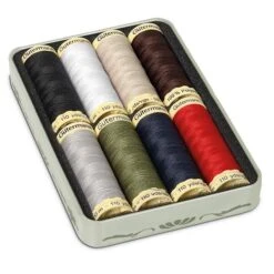 1925 Nostalgic Box Sew-All Thread Set [ 100m | 8 Pieces | 13 X 9 X 2 Cm ] | Gütermann Creativ -Tailor Supplies Sales Store ZB02 959