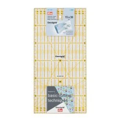 Universal Ruler [ Dimensions:15 X 30 Cm] | Prym -Tailor Supplies Sales Store ZB02 972