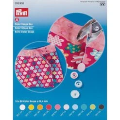 Color Snaps Box [300 Pieces] | Prym -Tailor Supplies Sales Store ZB02 994