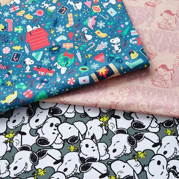 GOTS Cotton Jersey Happy Snoopy | Peanuts (TM) – Dusky Pink 8 GOTS Cotton Jersey Happy Snoopy | Peanuts (TM) – Dusky Pink - Image 6