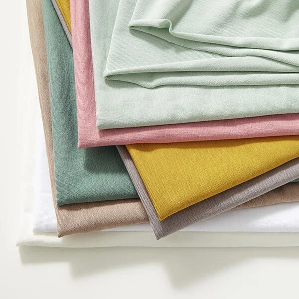 Bamboo Viscose Jersey Plain – Curry Yellow 7 Bamboo Viscose Jersey Plain – Curry Yellow - Image 5