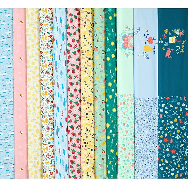 Cotton Jersey Sweet Strawberries | PETIT CITRON – Pink 7 Cotton Jersey Sweet Strawberries | PETIT CITRON – Pink - Image 5