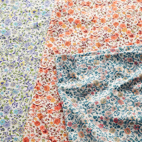 Flower Tendrils Cotton Jersey – Lilac 7 Flower Tendrils Cotton Jersey – Lilac - Image 5