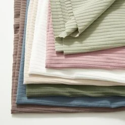 Plain Ribbed Jersey – Olive -Tailor Supplies Sales Store ZB03 219