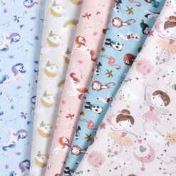 Cotton Jersey Romantic Unicorn – Rosé -Tailor Supplies Sales Store ZB03 238