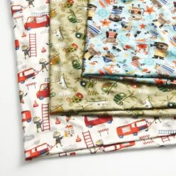 Cotton Jersey Pirate Animals– Aqua Blue 10 Cotton Jersey Pirate Animals– Aqua Blue -Tailor Supplies Sales Store ZB03 263