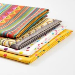 Coated Cotton Ethnic Stripes – Terracotta -Tailor Supplies Sales Store ZB03 286