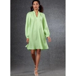 Dress, Vogue 1803 | 32-40 -Tailor Supplies Sales Store ZB03 324