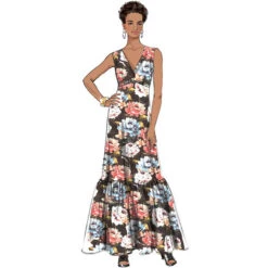 Dress, Butterick B6678 | 40-48 -Tailor Supplies Sales Store ZB03 376