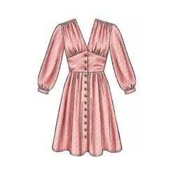 Dress, McCall‘s 7974 | 40-48 14 Dress, McCall‘s 7974 | 40-48 -Tailor Supplies Sales Store ZB03 494