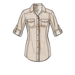 Blouse, McCall´s 8027 | 40-48 -Tailor Supplies Sales Store ZB03 520