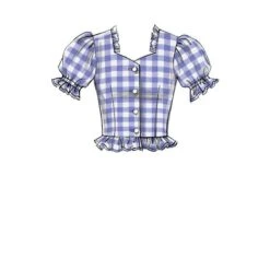 Blouse, McCalls | 40-48 12 Blouse, McCalls | 40-48 -Tailor Supplies Sales Store ZB03 523