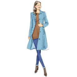 Coats, Butterick 6385 | 14 - 22 -Tailor Supplies Sales Store ZB03 526