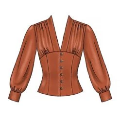 Blouse, McCall‘s 7978 | 40-48 -Tailor Supplies Sales Store ZB03 567