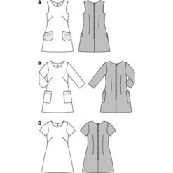 Dress, Burda 6721 -Tailor Supplies Sales Store ZB03 592