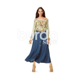Dress / Blouse, Burda 6685 -Tailor Supplies Sales Store ZB03 612