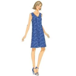 Dress | Butterick 6317 | 32-40 -Tailor Supplies Sales Store ZB03 629