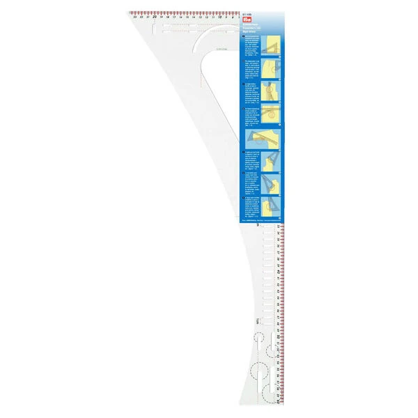 Dressmaker’s Ruler 23 X 60 Cm – Transparent | Prym 6 Dressmaker’s Ruler 23 X 60 Cm – Transparent | Prym - Image 4