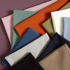 Ottoman Ribbed Jersey Plain – Aubergine 9 Ottoman Ribbed Jersey Plain – Aubergine -Tailor Supplies Sales Store ZB03 77