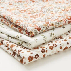 Cotton Jersey Autumnal Sea Of Flowers– Offwhite -Tailor Supplies Sales Store ZB03 90