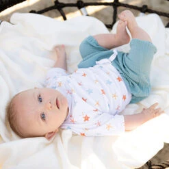 Cotton Jersey Starfish Digital Print | Poppy – White -Tailor Supplies Sales Store ZB03 99