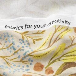 Flowering Branches Cotton Jersey – Sand -Tailor Supplies Sales Store ZB04 100