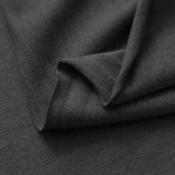 Bamboo Viscose Jersey Plain – Black -Tailor Supplies Sales Store ZB04 134