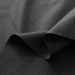 Fine Stripes Shirting Fabric – Black -Tailor Supplies Sales Store ZB04 143