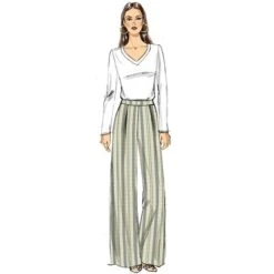 Misses' Pants,Very Easy Vogue 9302 | 6 - 22 16 Misses' Pants,Very Easy Vogue 9302 | 6 - 22 -Tailor Supplies Sales Store ZB04 152