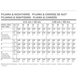 Pyjamas / Nightshirt, Burda 6742 -Tailor Supplies Sales Store ZB04 224