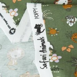 GOTS Cotton Jersey Cute Jungle Animals – Pine 10 GOTS Cotton Jersey Cute Jungle Animals – Pine -Tailor Supplies Sales Store ZB04 30