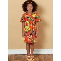 Wrap Dress | Butterick 6654 | OneSize -Tailor Supplies Sales Store ZB04 311