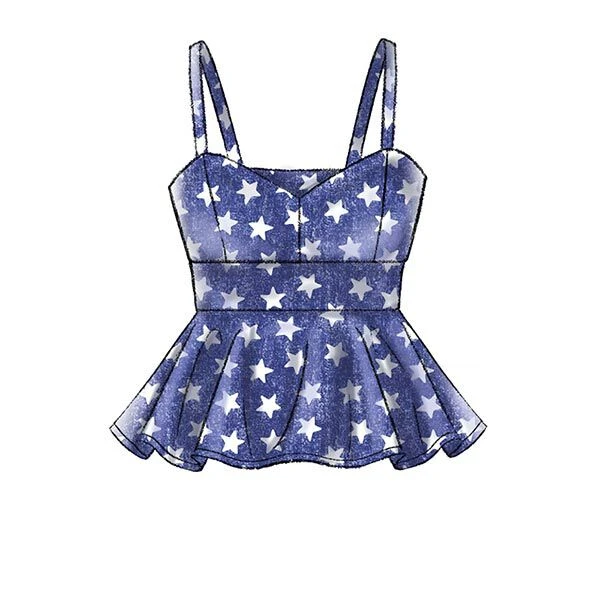 Top, McCall‘s 7958 | 32-48 7 Top, McCall‘s 7958 | 32-48 - Image 5