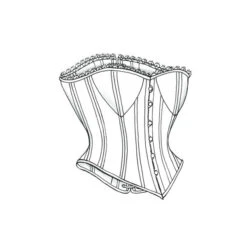 Boned Stays / Corsets, Butterick 4254 | 38 - 42 -Tailor Supplies Sales Store ZB04 347