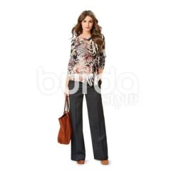 Pants, Burda 6613 -Tailor Supplies Sales Store ZB04 374