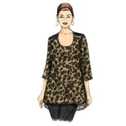 Plus Size - Top / Tunic, Butterick 6263 | 26W - -Tailor Supplies Sales Store ZB04 392