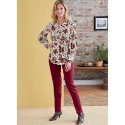 Top | Butterick 6855 | 32-50 -Tailor Supplies Sales Store ZB04 394