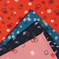 GOTS Cotton Jersey Dots | Tula – Terracotta 15 GOTS Cotton Jersey Dots | Tula – Terracotta -Tailor Supplies Sales Store ZB04 4