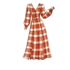 Dress, Vogue 9328 | 6 - 14 -Tailor Supplies Sales Store ZB04 401