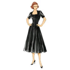 Vintage - Dress 1952, Butterick 6018 | 14 - 22 -Tailor Supplies Sales Store ZB04 439