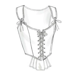 Laced Corsets, Butterick 4669 | 14 - 20 -Tailor Supplies Sales Store ZB04 457