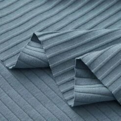 Plain Ribbed Jersey – Dove Blue -Tailor Supplies Sales Store ZB04 49