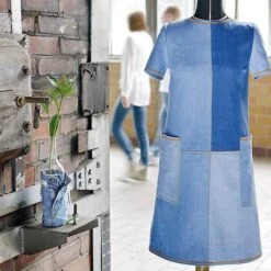 Denim Sewing Thread Set [ 100m | 12 Pieces ] | Gütermann Creativ – Colour Mix -Tailor Supplies Sales Store ZB04 490