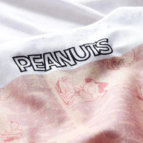 GOTS Cotton Jersey Happy Snoopy | Peanuts (TM) – Dusky Pink 7 GOTS Cotton Jersey Happy Snoopy | Peanuts (TM) – Dusky Pink - Image 5