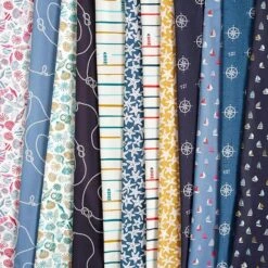 GOTS Cotton Jersey Compass | Tula – Denim Blue -Tailor Supplies Sales Store ZB04 72