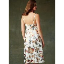 Slip-Style Dress With Back Zipper, Very Easy Vogue9278 | 6 - 14 -Tailor Supplies Sales Store ZB05 161