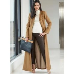 Misses'/Miss Petite And Women's/Women Petite Coats And Belt, McCall's | 18 - 24 -Tailor Supplies Sales Store ZB05 232