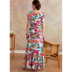 Dress, Butterick B6677 | 40-48 -Tailor Supplies Sales Store ZB05 267