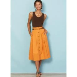 Skirt McCalls 7906 | 40-48 -Tailor Supplies Sales Store ZB05 311